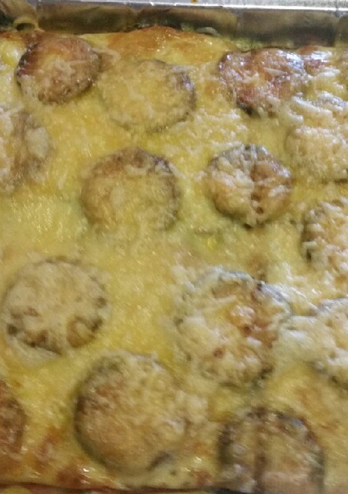 Una foto de Pastel de calabacín al horno a mi manera súper buenísimo