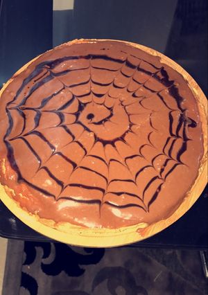 صورة لوصفة كيكة الشوكولا ولا اسهل