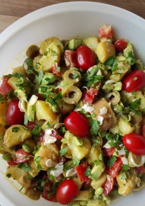 Nyári krumplisaláta recept fotója