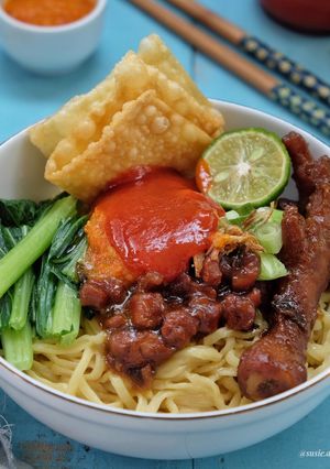 Foto resep Mie ayam + ceker