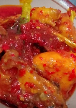 Foto resep Ayam balado pedas