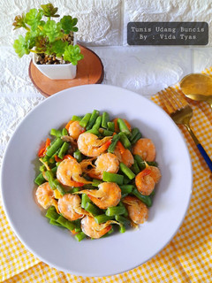 Foto resep Tumis Udang Buncis