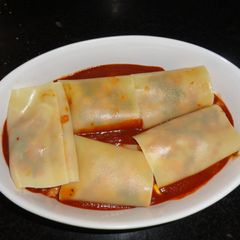 A picture of Lasagna Rolls.