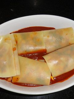 A picture of Lasagna Rolls.