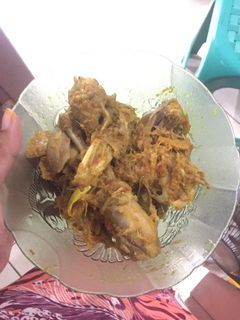 Foto resep Ayam kampung bumbu kuning