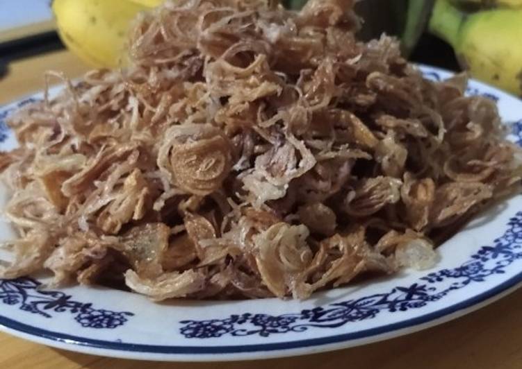 Resep Bawang goreng kriuk👍 Anti Gagal