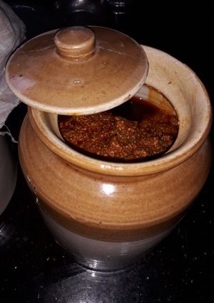 A picture of Mango pickle.