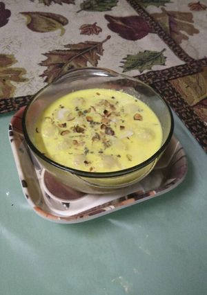 A picture of Bread boil Rasmalai.