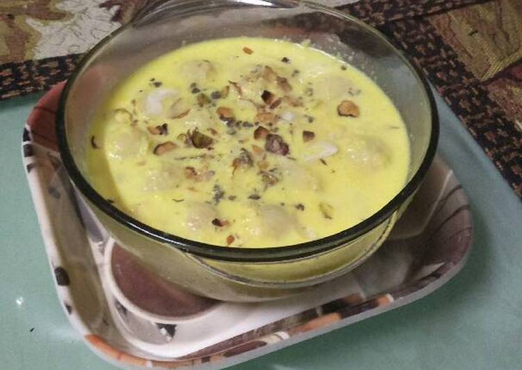 Bread boil Rasmalai
