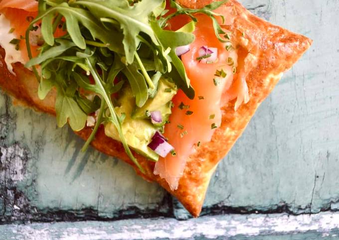 Smoked Salmon Brunch Tart