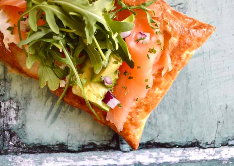 Smoked Salmon Brunch Tart