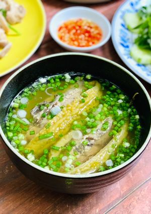 Hình của món Canh Khổ Qua Nhồi Thịt.