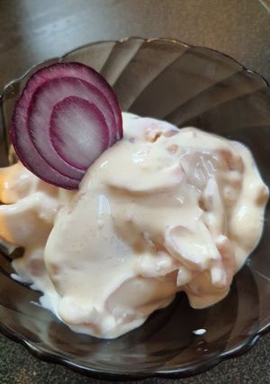 Majonézes krumplisaláta ahogyan anyukám csinálja recept fotója