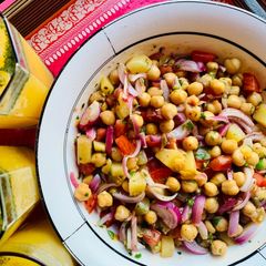A picture of Quick Chana chaat.
