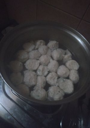 Foto resep Bakso Ayam Diet keto ala DEBM