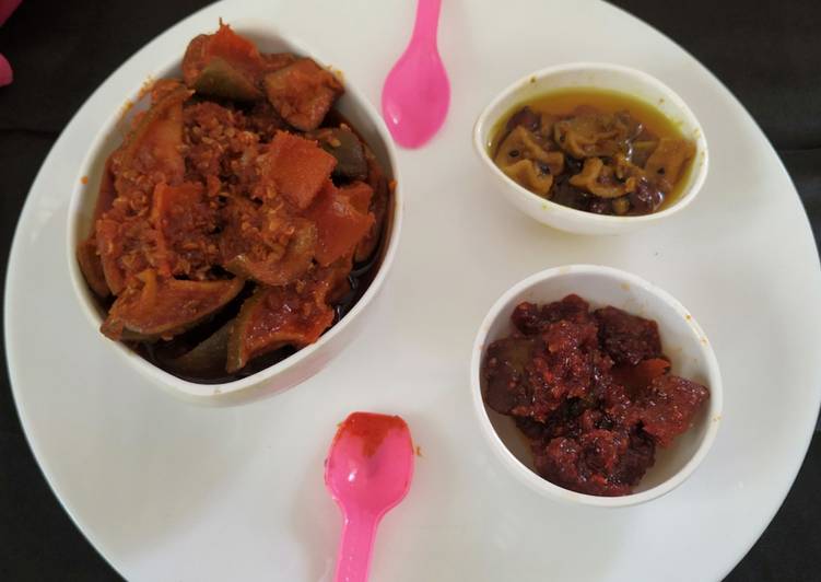 Step-by-Step Guide to Prepare Any-night-of-the-week Gujarati Mango Pickle Methia keri nu Athanu