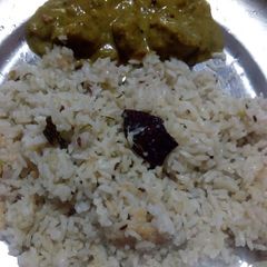 A picture of Coconut milk pulao.