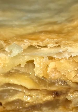 Una foto de Tarta de cebolla