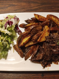 A picture of 'Indonesian' beef stew.