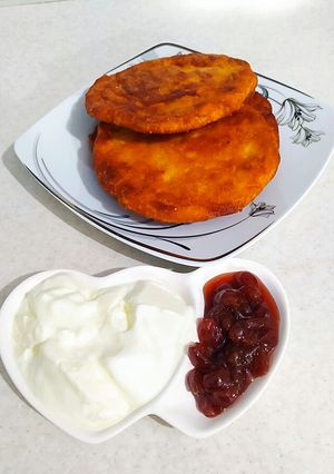 عکسی از دستور نان روغنی شیرین 🌺تابه ای🌺