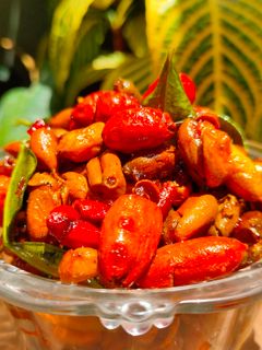 Foto resep Keripik Kulit Melinjo Pedas - Camilan Penghalau Gabut