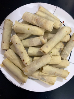 A picture of One bite Spring roll ~ make and freeze.