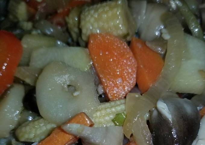 Recipe of Thomas Keller Mixed Vegetables