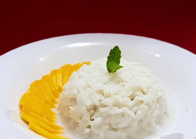 Recipe of Speedy Thai Mango Sticky Rice