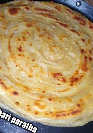 A picture of Malabari paratha.