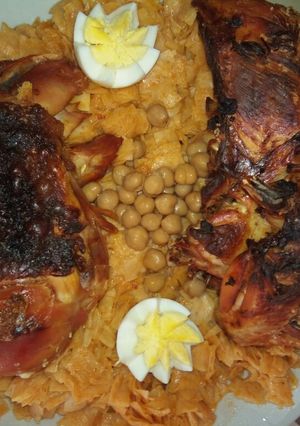 صورة لوصفة تريدة زمان
