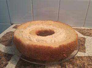 Una foto de Budín de limón merengado