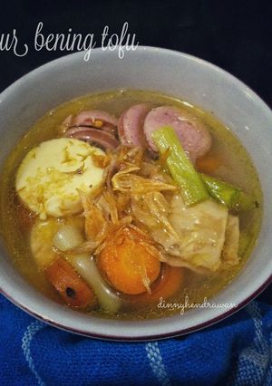 Foto resep Sayur Bening Tofu