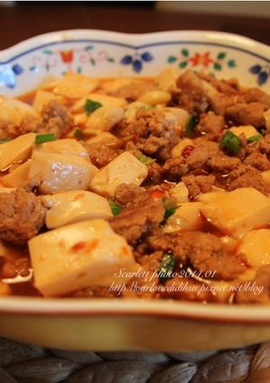 麻婆豆腐 的食譜成品照片