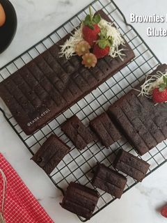 Foto resep Brownies Kukus Gluten Free