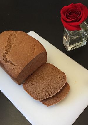 A picture of German Pumpernickel Bread for Bread Machine.