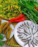 Canh chua cá linh bông điên điển