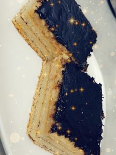 صورة لوصفة كيكة الخشب👌👍🥰