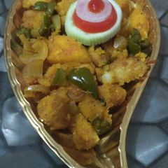 A picture of Fried Dhokla.