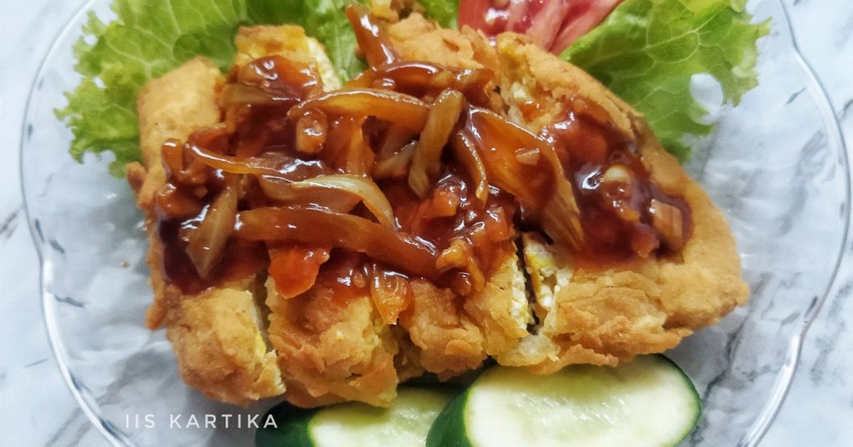 Tahu Telur Krispi
