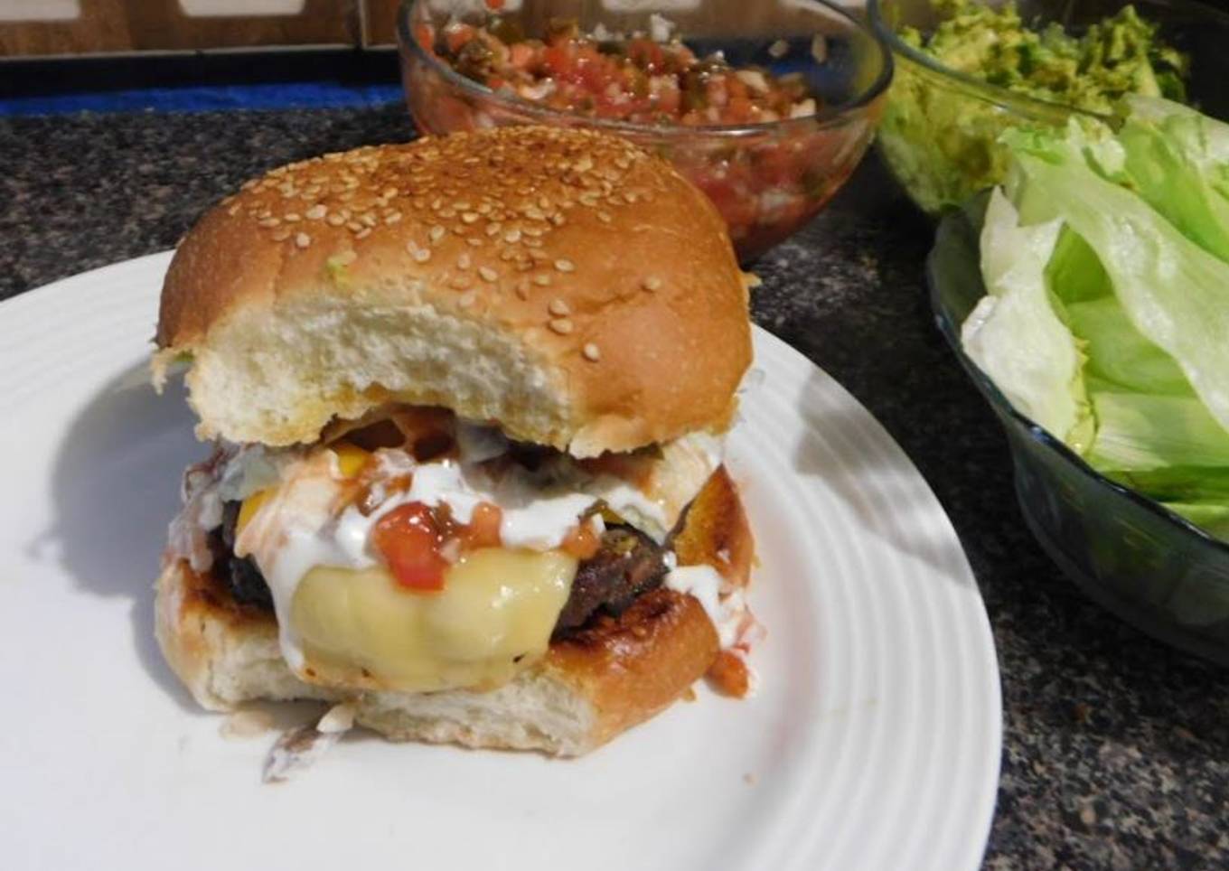 Hamburguesas al carbón