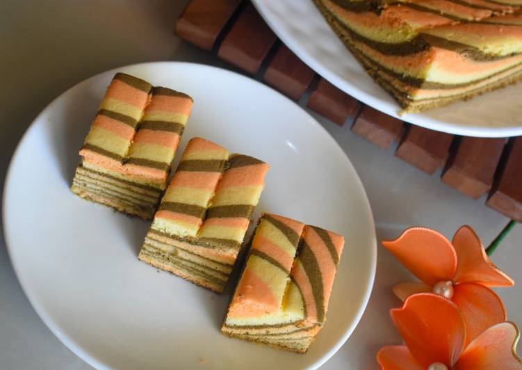 Resep: Leopard Ogura Cake anti gagal