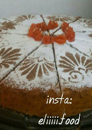 عکسی از دستور کیک هویج و گردو