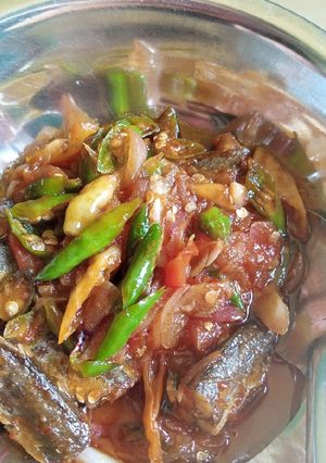 Foto resep Tumis ikan asin campah