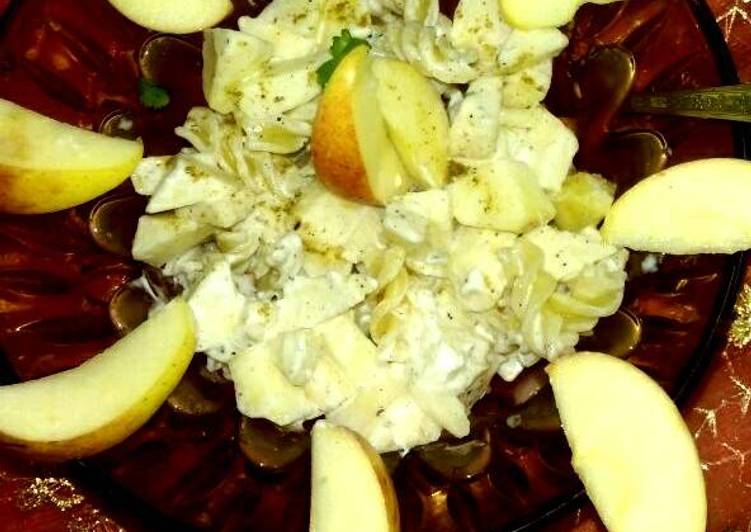 Simple Way to Make Perfect Apple &amp; Macaroni executive Salad