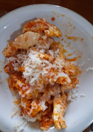 Foto resep Ayam Telur Orak Arik Mozarella Keto
