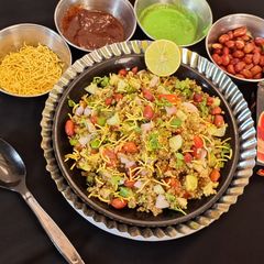 A picture of Cooked Quinoa Chaat.