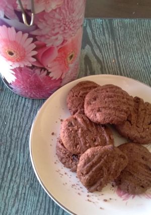 Una foto de Galletas integrales con chips