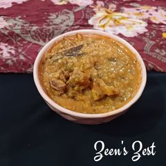 A picture of Oats and Mutton Harees.