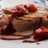 Secreto ibérico con Salsa de fresas y vino