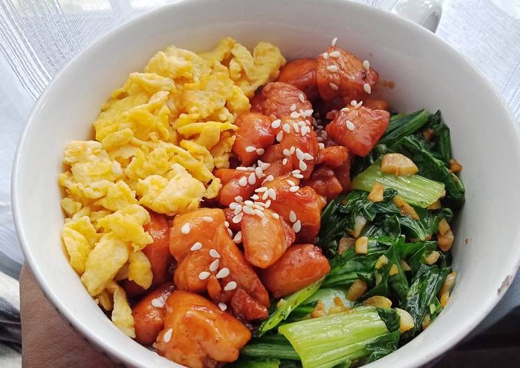 How to Prepare Delicious Teriyaki Donburi Simple